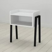 Тумба модульна Ferrum-decor Джузі 540x450x320 метал Чорний ДСП Біле 16 мм (FRD-102968) Тумба модульна Ferrum-decor Джузі 540x450x320 метал Чорний ДСП Біле 16 мм (FRD-102968)