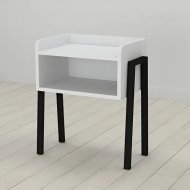 Тумба модульна Ferrum-decor Джузі 540x450x320 метал Чорний ДСП Біле 16 мм (FRD-102968) Тумба модульна Ferrum-decor Джузі 540x450x320 метал Чорний ДСП Біле 16 мм (FRD-102968)