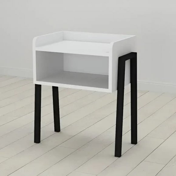 Тумба модульна Ferrum-decor Джузі 540x450x320 метал Чорний ДСП Біле 16 мм (FRD-102968) Тумба модульна Ferrum-decor Джузі 540x450x320 метал Чорний ДСП Біле 16 мм (FRD-102968)
