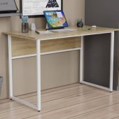 Письмовий стіл Ferrum-decor Коді 75x140x60 білий ДСП Дуб Сонома 16мм (FRD-101202)