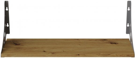 Полиця настінна Ferrum-decor Ханді 2 240x700x240 метал Сірий ДСП Дуб Артизан 16 мм (FRD-102615) Полиця настінна Ferrum-decor Ханді 2 240x700x240 метал Сірий ДСП Дуб Артизан 16 мм (FRD-102615)