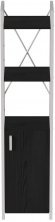 Етажерка 3/34 Ferrum-decor Серії Конект із тумбою 144x34x28 Білий ДСП Сосна Кембра (FRD-104430)
