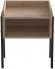 Тумба модульна Ferrum-decor Джузі 540x450x320 метал Чорний ДСП Дуб Сан-Марино 16 мм (FRD-102969)