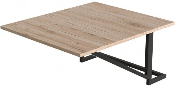 Стіл розкладний Олександр 2 Ferrum-decor 750x600x700 Чорний метал ДСП Дуб Сан-Марино 16 мм (FRD-104893) Стіл розкладний Олександр 2 Ferrum-decor 750x600x700 Чорний метал ДСП Дуб Сан-Марино 16 мм (FRD-104893)