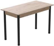 Стіл кухонний Ferrum-decor Беніта 75x120x60 Чорний ДСП Сан-Марино 16мм (FRD-105643) Стіл кухонний Ferrum-decor Беніта 75x120x60 Чорний ДСП Сан-Марино 16мм (FRD-105643)