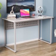 Стіл письмовий Майк Ferrum-decor 75x120x70 Сірий метал ДСП Бетон 16 мм (FRD-106533)