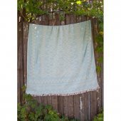 Покривало Kilim Throw Mint 130х170 см ментоловий