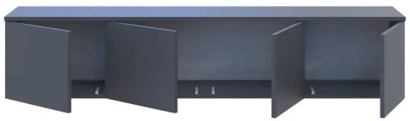 Тумба під ТВ Doros Левія Графіт 4Д 160х35х33 см (DRS-011788) Тумба під ТВ Doros Левія Графіт 4Д 160х35х33 см (DRS-011788)