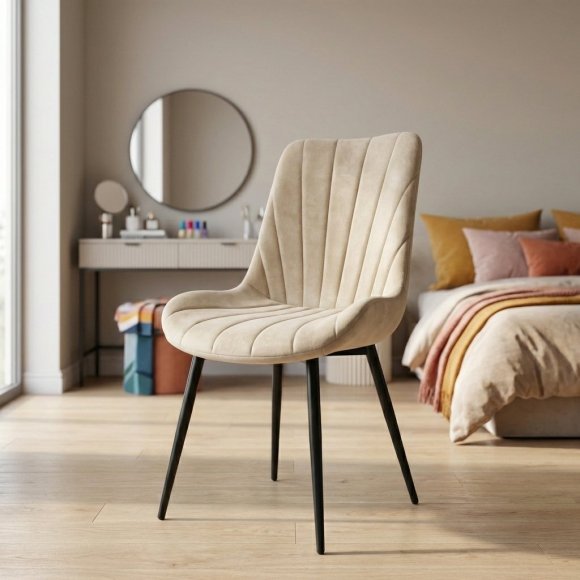 Стілець PM-008 Perfect Home Бежевий (PFH-092082) Стілець PM-008 Perfect Home Бежевий (PFH-092082)