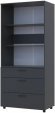 Шафа для одягу Doros Торн Антрацит 2 ДСП/3Ш (полиці) 90х51.6х200 (DRS-012072) Шафа для одягу Doros Торн Антрацит 2 ДСП/3Ш (полиці) 90х51.6х200 (DRS-012072)
