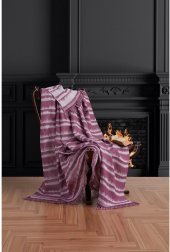 Плед-накидка Desibel 170х220 см mor пурпуровий svt-2000022263467