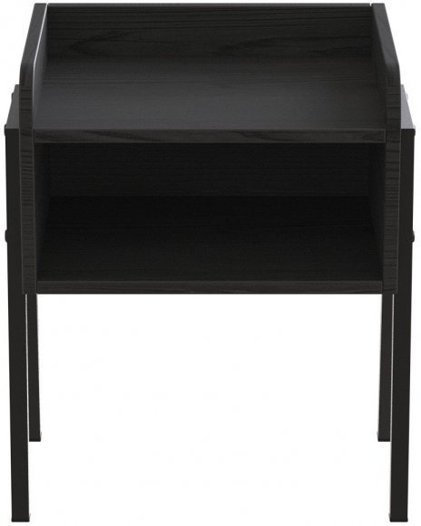 Тумба модульна Ferrum-decor Джузі 540x450x320 метал Чорний ДСП Сосна Кембра 16 мм (FRD-102970)