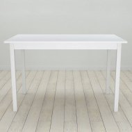 Стіл кухонний Ferrum-decor Маріо 75x120x60 Білий ДСП Біле 16мм (FRD-106197)