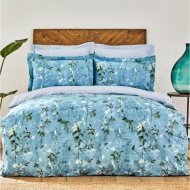 Постільна білизна ранфорс Orville mavi блакитний євро 160х200+30 (ПВХ) svt-2000022298582 Постільна білизна ранфорс Orville mavi блакитний євро 160х200+30 (ПВХ) svt-2000022298582