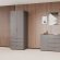 Шафа розпашна для одягу Doros Гелар 77,5х49,5х203,4 см Графіт (DRS-011107) Шафа розпашна для одягу Doros Гелар 77,5х49,5х203,4 см Графіт (DRS-011107)