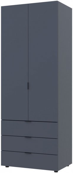 Шафа розпашна для одягу Doros Гелар 77,5х49,5х203,4 см Графіт (DRS-011107) Шафа розпашна для одягу Doros Гелар 77,5х49,5х203,4 см Графіт (DRS-011107)
