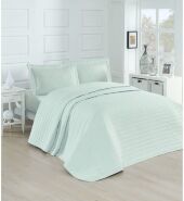 Покривало стьобане Monart mint ментоловий 220х240 см Покривало стьобане Monart mint ментоловий 220х240 см