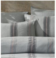 Постільна білизна Pandora celik grey сталевий сірий king size 220х240 см