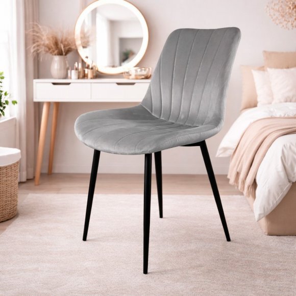Стілець PM-008 Perfect Home Сірий (PFH-092083) Стілець PM-008 Perfect Home Сірий (PFH-092083)