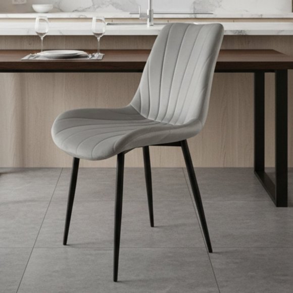 Стілець PM-008 Perfect Home Сірий (PFH-092083) Стілець PM-008 Perfect Home Сірий (PFH-092083)