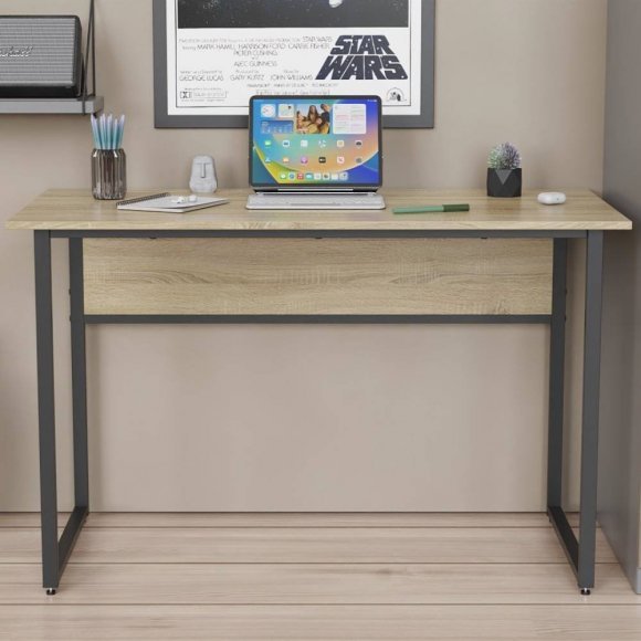 Письмовий стіл Ferrum-decor Коді 75x100x60 чорний ДСП Дуб Сонома 16мм (FRD-103732) Письмовий стіл Ferrum-decor Коді 75x100x60 чорний ДСП Дуб Сонома 16мм (FRD-103732)