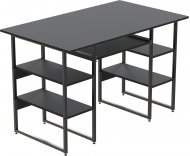 Комп'ютерний стіл Ferrum-decor Тім 75x140x70 чорний ДСП Сосна Кембра 32мм (FRD-103989) Комп'ютерний стіл Ferrum-decor Тім 75x140x70 чорний ДСП Сосна Кембра 32мм (FRD-103989)