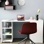 Стіл-тумба трансформер Смарт 1/1 Ferrum-decor 750x1450x500 ДСП Біле 16 мм (FRD-105067) Стіл-тумба трансформер Смарт 1/1 Ferrum-decor 750x1450x500 ДСП Біле 16 мм (FRD-105067)