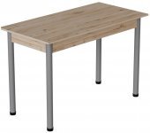 Стіл кухонний Ferrum-decor Беніта 75x120x70 Сірий ДСП Сан-Марино 16мм (FRD-105645)