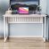 Стіл письмовий Майк Ferrum-decor 75x120x70 Білий метал ДСП Бетон 32 мм (FRD-106535) Стіл письмовий Майк Ferrum-decor 75x120x70 Білий метал ДСП Бетон 32 мм (FRD-106535)