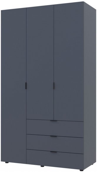 Шафа розпашна для одягу Doros Гелар 116,2х49,5х203,4 см Графіт (DRS-011108) Шафа розпашна для одягу Doros Гелар 116,2х49,5х203,4 см Графіт (DRS-011108)