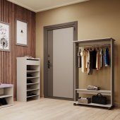 Гардеробна стійка Doros Д2 85х41,6х150 см Дуб сонома (DRS-011417) Гардеробна стійка Doros Д2 85х41,6х150 см Дуб сонома (DRS-011417)