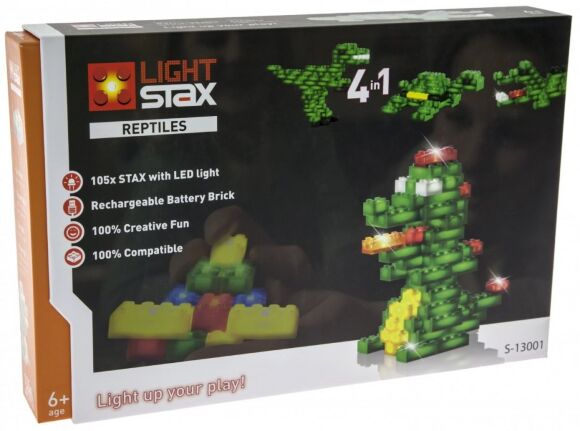 Конструктор з LED підсвічуванням Reptiles LS-S13001