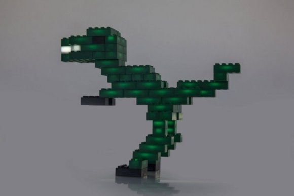 Конструктор з LED підсвічуванням Reptiles LS-S13001