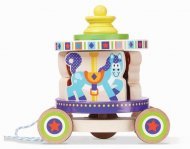 Перша дерев'яна іграшка Карусель MD13616 Перша дерев'яна іграшка Карусель MD13616