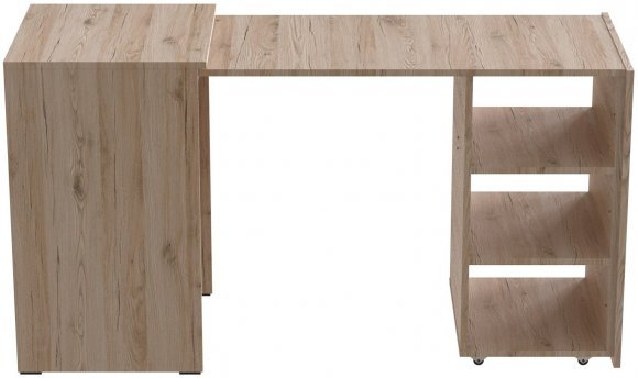 Стіл-тумба трансформер Смарт 1/1 Ferrum-decor 750x1450x500 ДСП Дуб Сан-Марино 16 мм (FRD-105068)