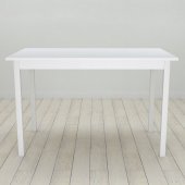 Стіл кухонний Ferrum-decor Маріо 75x120x80 Білий ДСП Біле 16мм (FRD-106199)