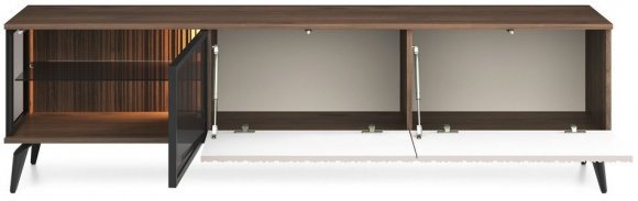Тумба під ТВ з підсвіткою Вічі / Vici RTV180 3-дверна Горіх/кашемір Perfect Home Польща (PFH-091295) Тумба під ТВ з підсвіткою Вічі / Vici RTV180 3-дверна Горіх/кашемір Perfect Home Польща (PFH-091295)