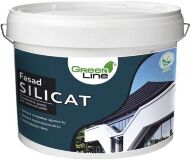 Фасадна силікатна фарба Fasad Silicat 10 л.