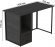 Комп'ютерний стіл Ferrum-decor Отто 76x140x70 чорний ДСП Сосна Кембра 32мм (FRD-103610)