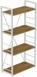Етажерка 4/60 Ferrum-decor Серії Конект 120x60x28 білий ДСП Дуб Артизан 16мм (FRD-104244) Етажерка 4/60 Ferrum-decor Серії Конект 120x60x28 білий ДСП Дуб Артизан 16мм (FRD-104244)