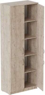 Шафа Анжело Ferrum-decor 5 полиць 4 двері 1900x800x380 ДСП Дуб Сан-Марино 16 мм (FRD-105056) Шафа Анжело Ferrum-decor 5 полиць 4 двері 1900x800x380 ДСП Дуб Сан-Марино 16 мм (FRD-105056)