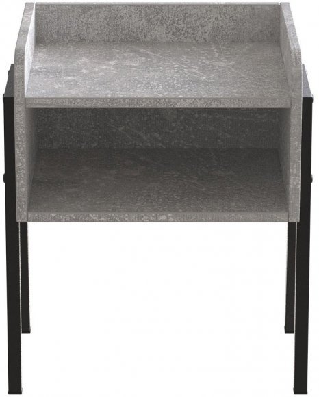 Тумба модульна Ferrum-decor Джузі 540x450x320 метал Чорний ДСП Бетон 16 мм (FRD-102974) Тумба модульна Ferrum-decor Джузі 540x450x320 метал Чорний ДСП Бетон 16 мм (FRD-102974)