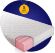 Breckle Матрас Allergena Comfort 20 H3 190х120х22 см