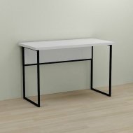 Письмовий стіл Ferrum-decor Коді 76x100x60 чорний ДСП Біле 32мм (FRD-103736)