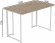 Комп'ютерний стіл Ferrum-decor Ханна 75x100x60 білий ДСП Дуб Сан-Марино 16мм (FRD-103993) Комп'ютерний стіл Ferrum-decor Ханна 75x100x60 білий ДСП Дуб Сан-Марино 16мм (FRD-103993)
