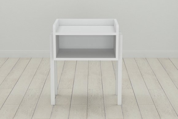 Тумба модульна Ferrum-decor Джузі 540x450x320 метал Білий ДСП Біле 16 мм (FRD-102975) Тумба модульна Ferrum-decor Джузі 540x450x320 метал Білий ДСП Біле 16 мм (FRD-102975)