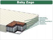 Матрас Baby zago 75x160x12 см Матрас Baby zago 75x160x12 см