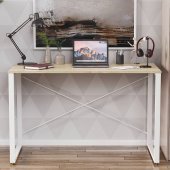 Письмовий стіл Ferrum-decor Серії Конект 75x120x600 білий ДСП Дуб Сонома 16мм (FRD-104210) Письмовий стіл Ferrum-decor Серії Конект 75x120x600 білий ДСП Дуб Сонома 16мм (FRD-104210)