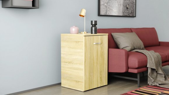 Стіл-тумба трансформер Смарт 1/1 Ferrum-decor 750x1450x500 ДСП Дуб Сонома 16 мм (FRD-105070) Стіл-тумба трансформер Смарт 1/1 Ferrum-decor 750x1450x500 ДСП Дуб Сонома 16 мм (FRD-105070)