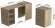 Стіл-тумба трансформер Смарт 1/1 Ferrum-decor 750x1450x500 ДСП Дуб Сонома 16 мм (FRD-105070) Стіл-тумба трансформер Смарт 1/1 Ferrum-decor 750x1450x500 ДСП Дуб Сонома 16 мм (FRD-105070)